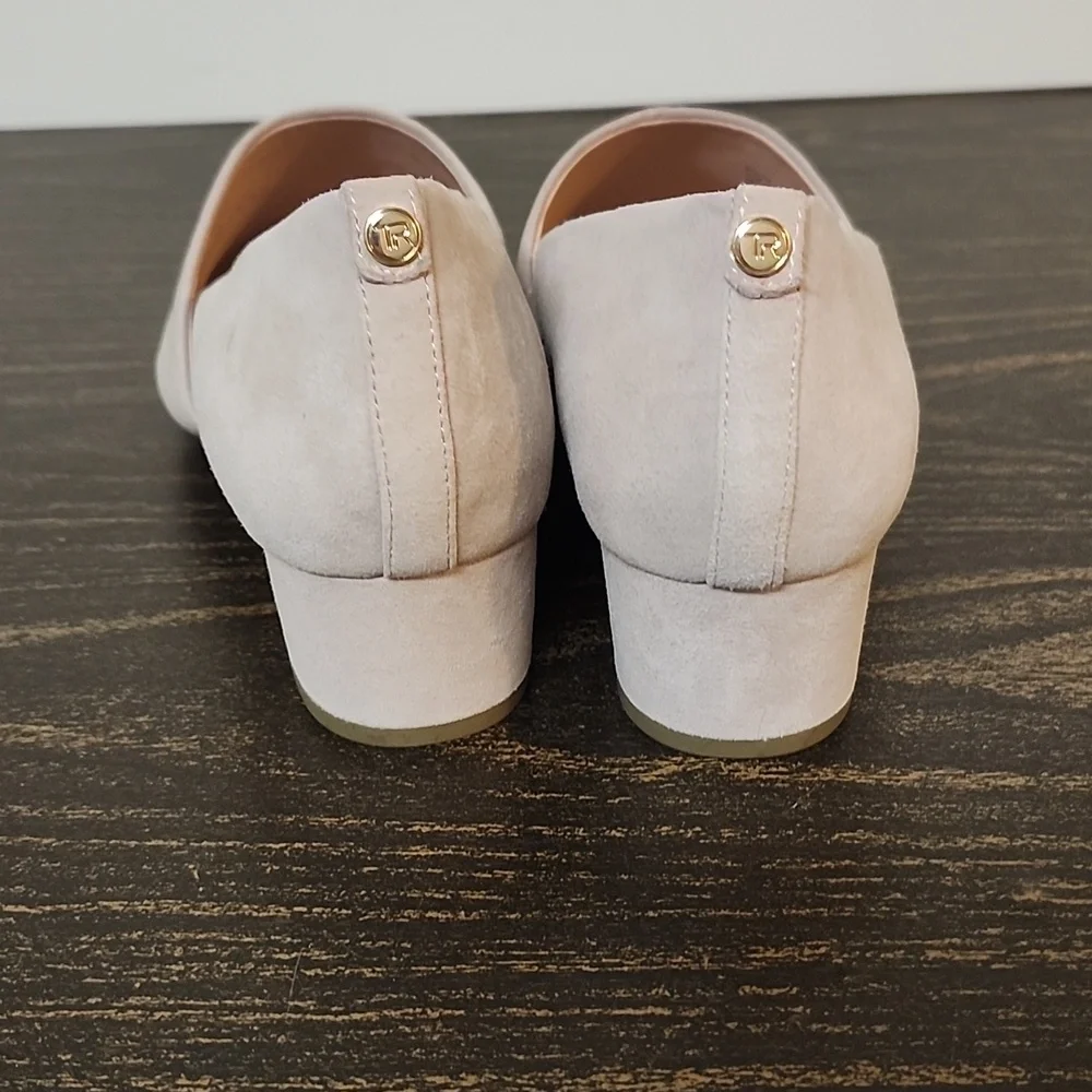 TARYN ROSE SUEDE SLIP ON LOAFERS Brenda SIZE 7.5 New